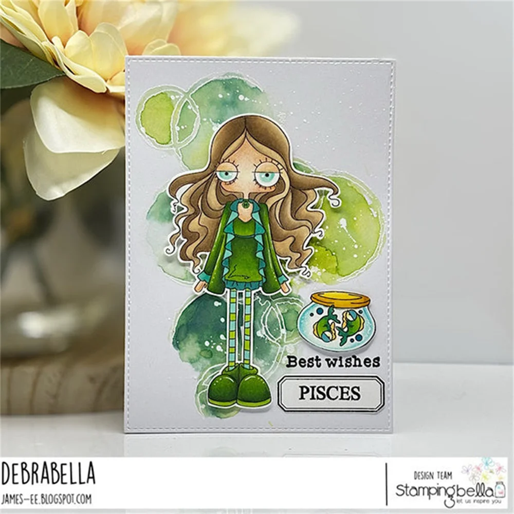 Stampingbella 2026년 4월 새로운 Oddball Zodiac 투명 클리어 실리콘 스탬프 씰 DIY 스크랩북 앨범 클리어 스탬프 장식