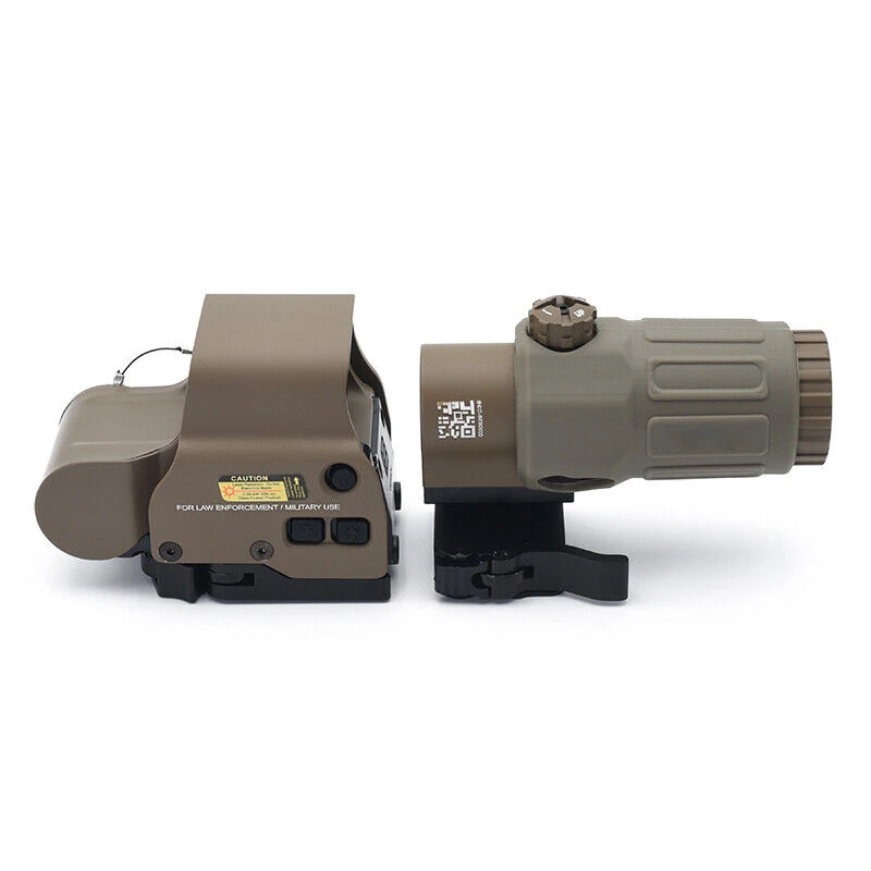 558+G43/G33 Holographic Collimator Sight Red Dot Optic Sight Hunting Gear W/20mm Rail Mounts&Quick Detach Lever