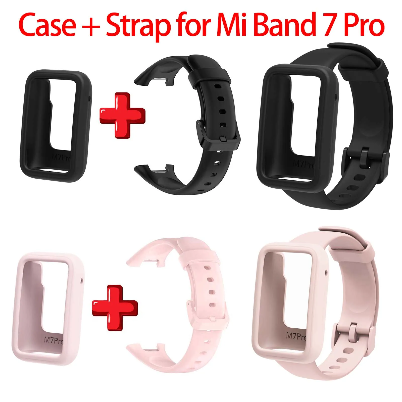 Silicone Strap with Protective Cover