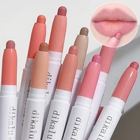 Matte Pink Lipliner Pencil Waterproof Sexy Nude Brown Red Matte Contour Tint Lipstick Lasting Non-stick Cup Lips Makeup Cosmetic 2