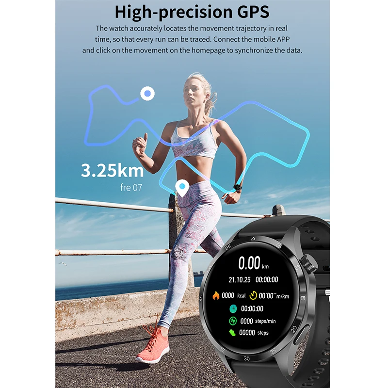 Watch 4 PRO  Ʈ ġ, ȭ IP68  NFC GPS Ʈ,  ȭ, Ÿ Ʈ ġ,  ƮϽ ð