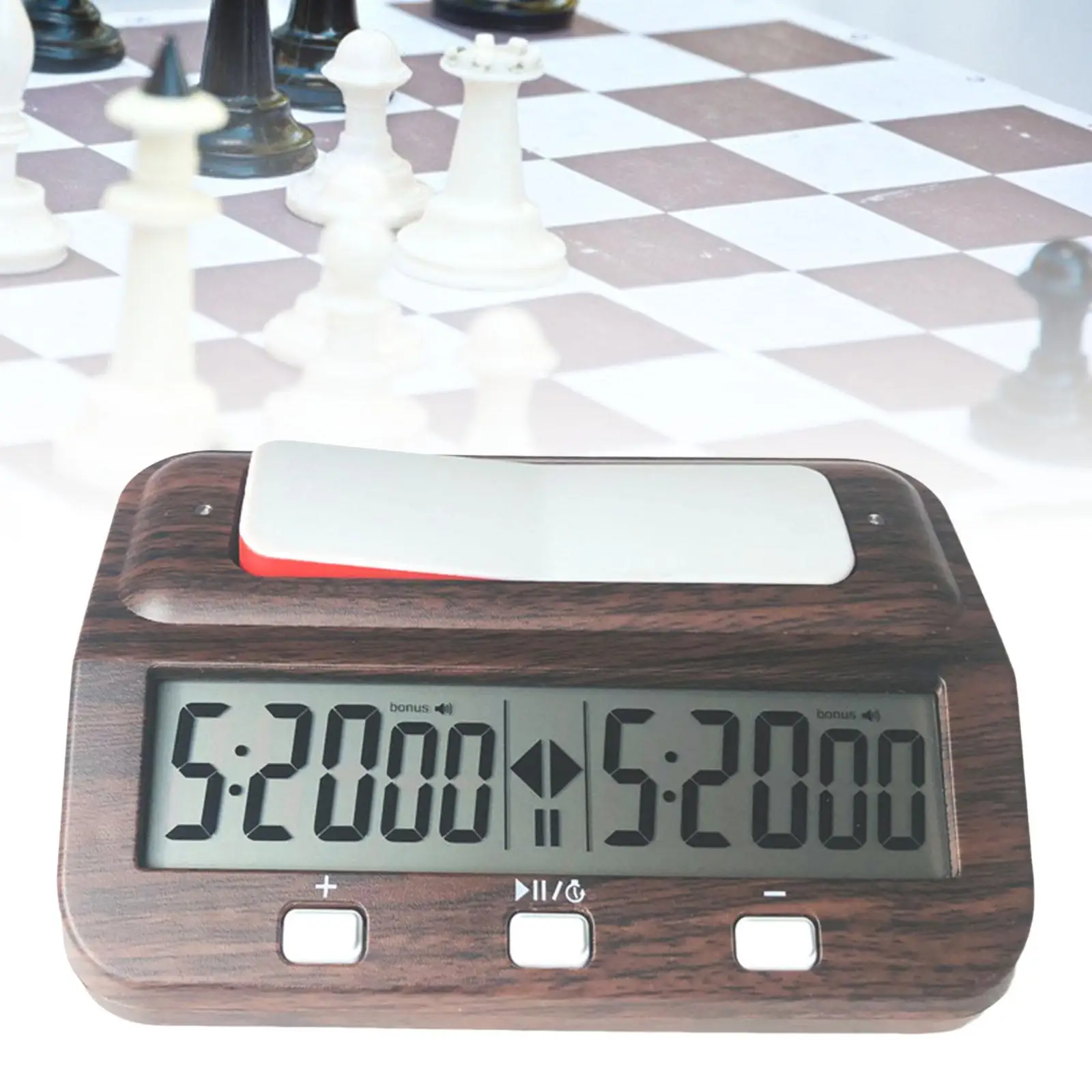 Relógio de Xadrez Profissional Digital Chess Timer Count Up Down T