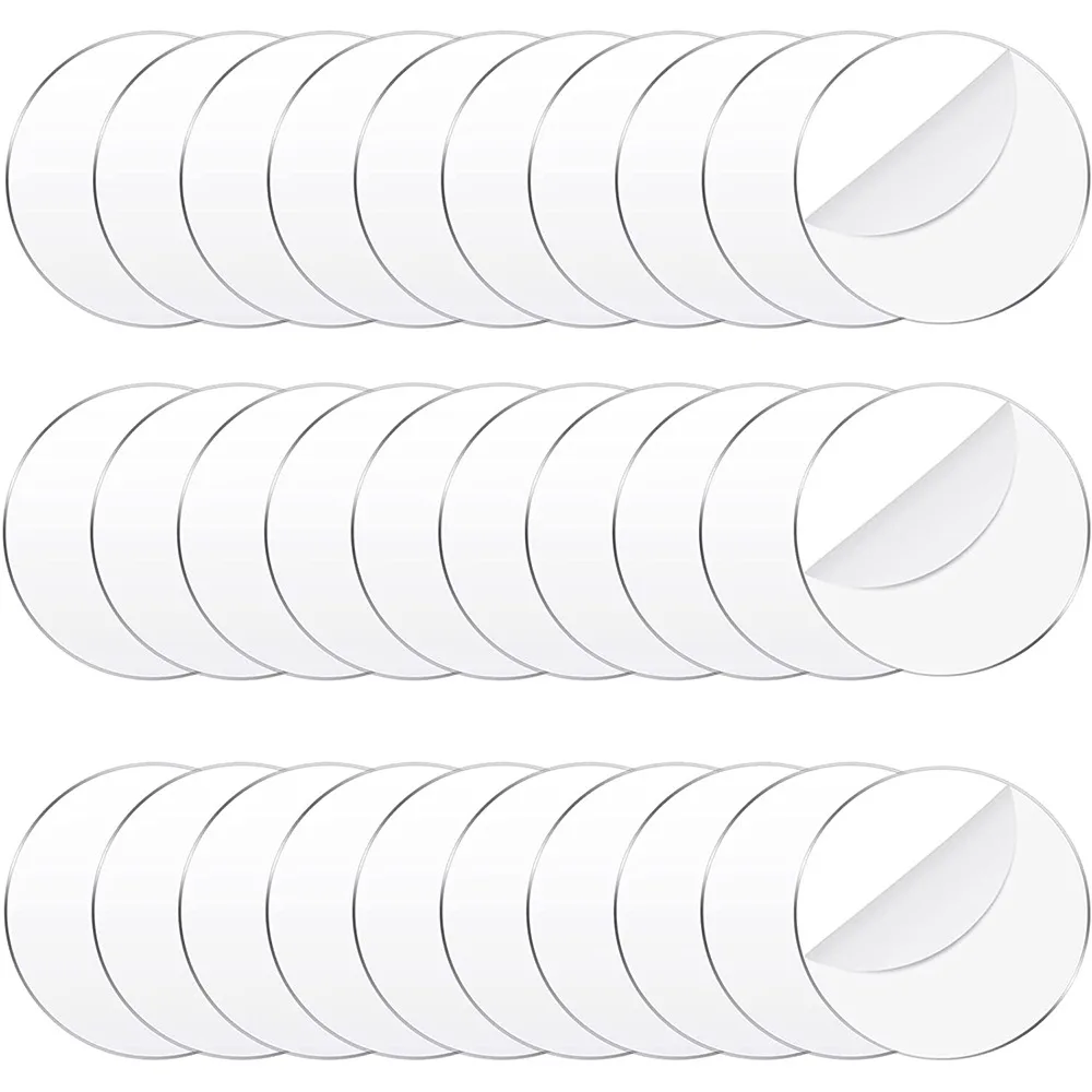 

9 Sizes Round Transparent Acrylic Sheets For Graffiti, Carving, DIY Crafts Decoration, Birthday Cake Decoration Boards