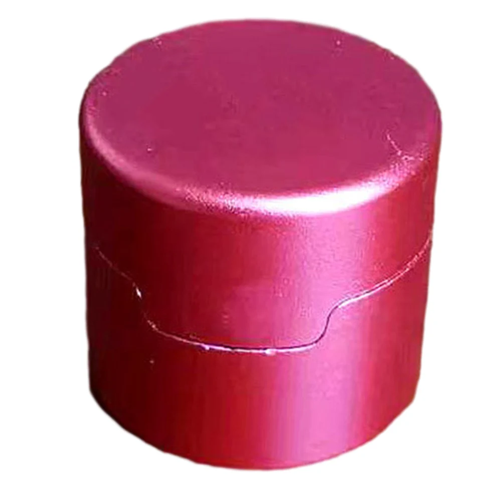 

Billiard Parts Chalk Holder Snooker Pool Aluminum Alloy Carrier Case Cue Chalk Holder Magnetic Round Chalk Box