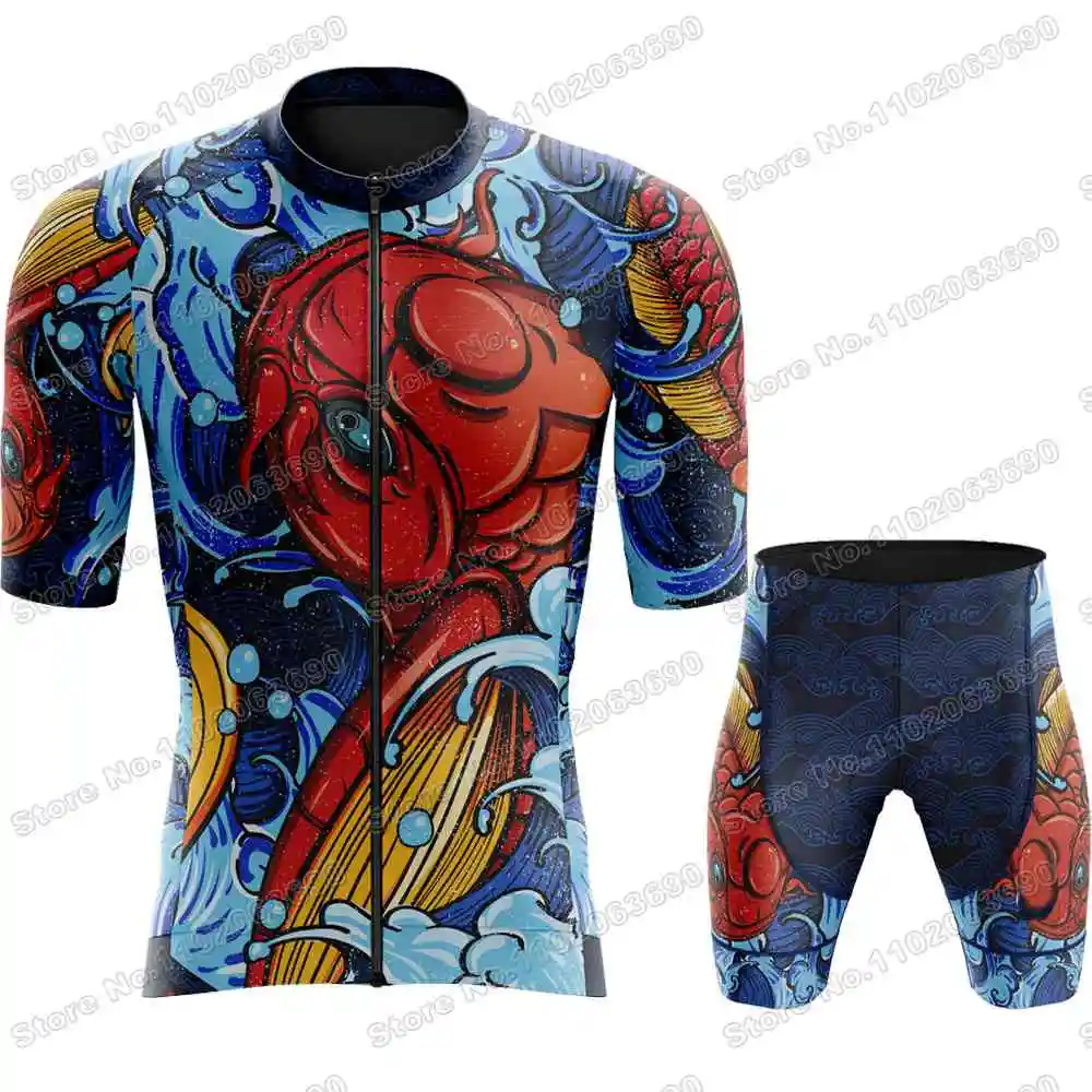 Maillot Cycliste Vintage Descente Homme - Années 90 - Rouge - Taille S - Japon