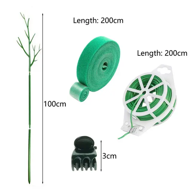 Kényelmes Növényi Hegymászó Rács Hosszú Szolgáltatási Idő Növény Tét Stabil Ágnövény Állvány Orchidea Klipek Rögzítése - Image 6