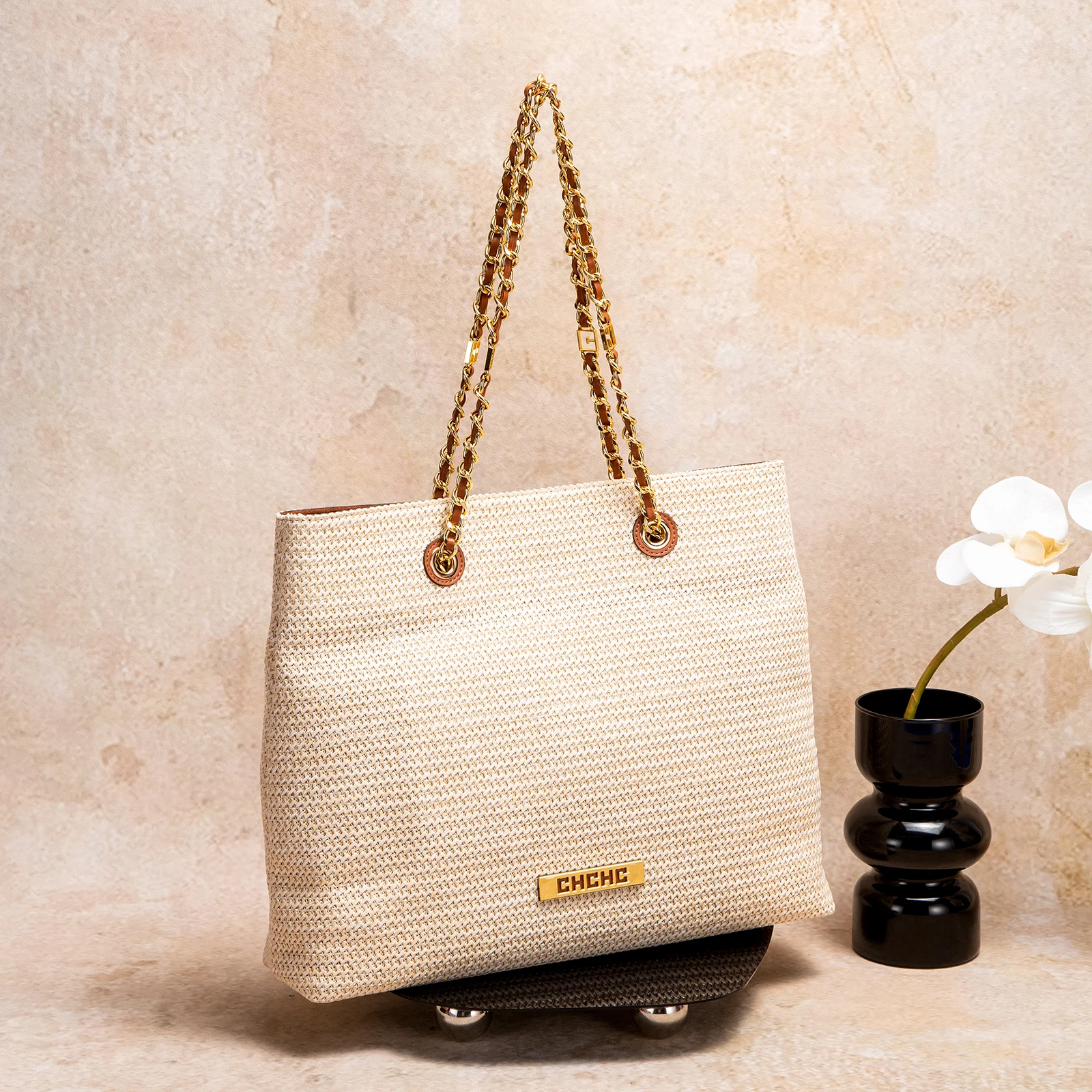 الموضة الكلاسيكية الرجعية شريط المرأة الجديدة سلسل...