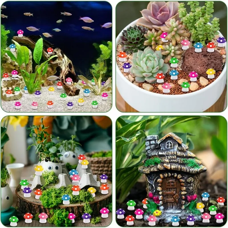 Set 12 Animali Fatati In Resina Per Giardino - Miniatura Per Decorazione, Terrari, Case Delle Bambole - Foto 9