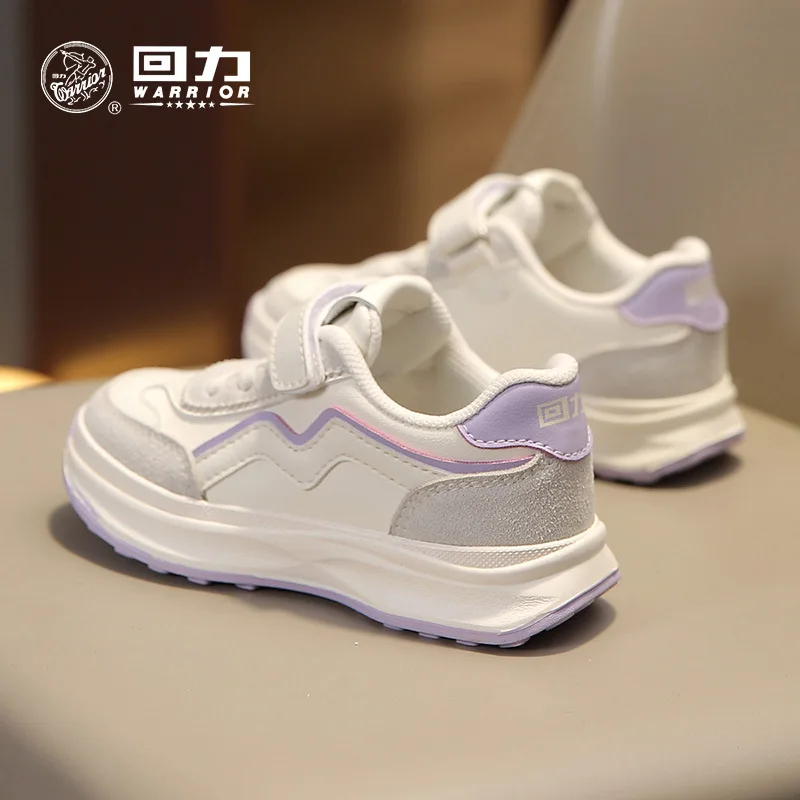 2024 Spring and Autumn Children's Sports Shoes Breathable Versatile Leather Top Boys Sneakers Girls Shoes Kids Shoes for Girl 3