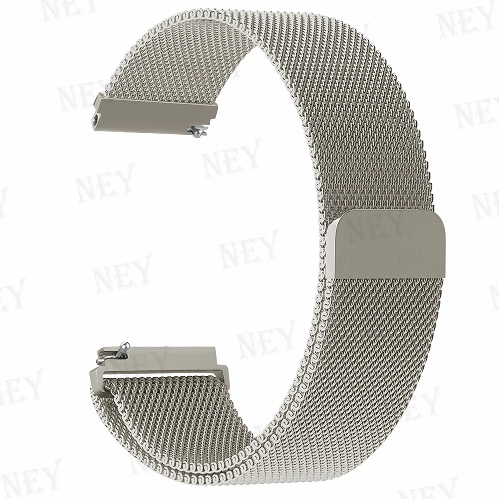 Elegant Milanese Loop - Metal Magnetic Bracelet Strap (22/20mm)