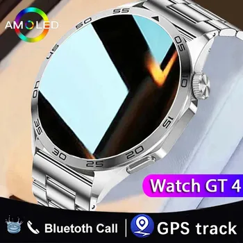2024 New GT4 Pro SmartWatch for men NFC GPS Tracker AMOLED 466*466 HD Screen Bluetooch Call Women's SmartWatch For Huawei Xiaomi