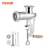 VEVOR Manual Meat Grinder 304 Stainless Steel Hand Meat Grinder with Steel Table Clamp Meat Mincer Sausage Maker 1