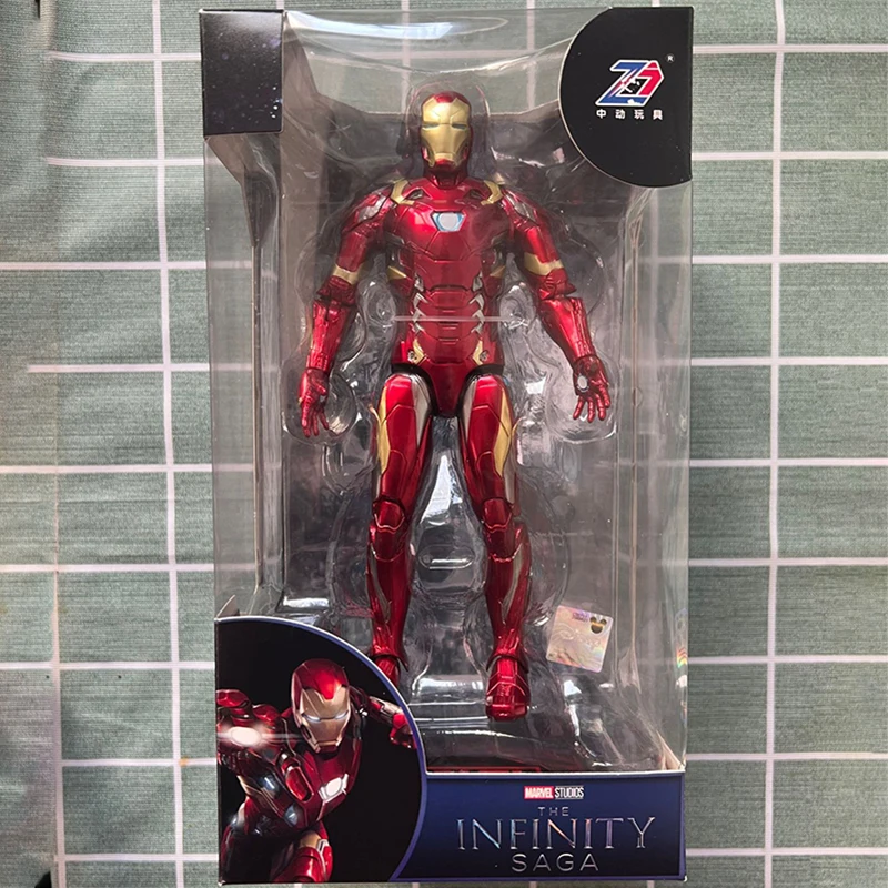 Genuine Action Toy Marvel Avengers Iron Man Hand Office Base Version Of Spider-Man Model 7 Pollici Action Figure Giocattolo Regalo Per Bambini