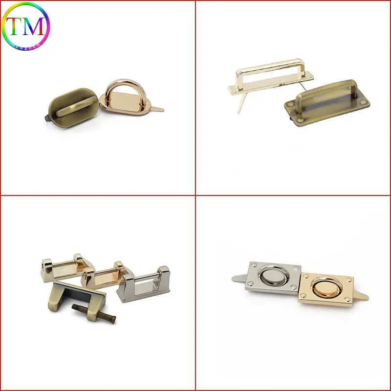 10-50 Pieces Metal Bag Arch Bridge Buckles Bridge Connector Hanger Bags Clip Hardware Decoration For Bag Arch Bridge Accessories