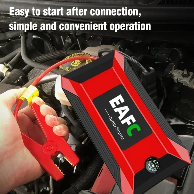 1200A/600A Portable Auto Jump Starter Power Bank Starting Device For 12V 4.0L 3.0L Emergency Car Battery Booster Starter Charger