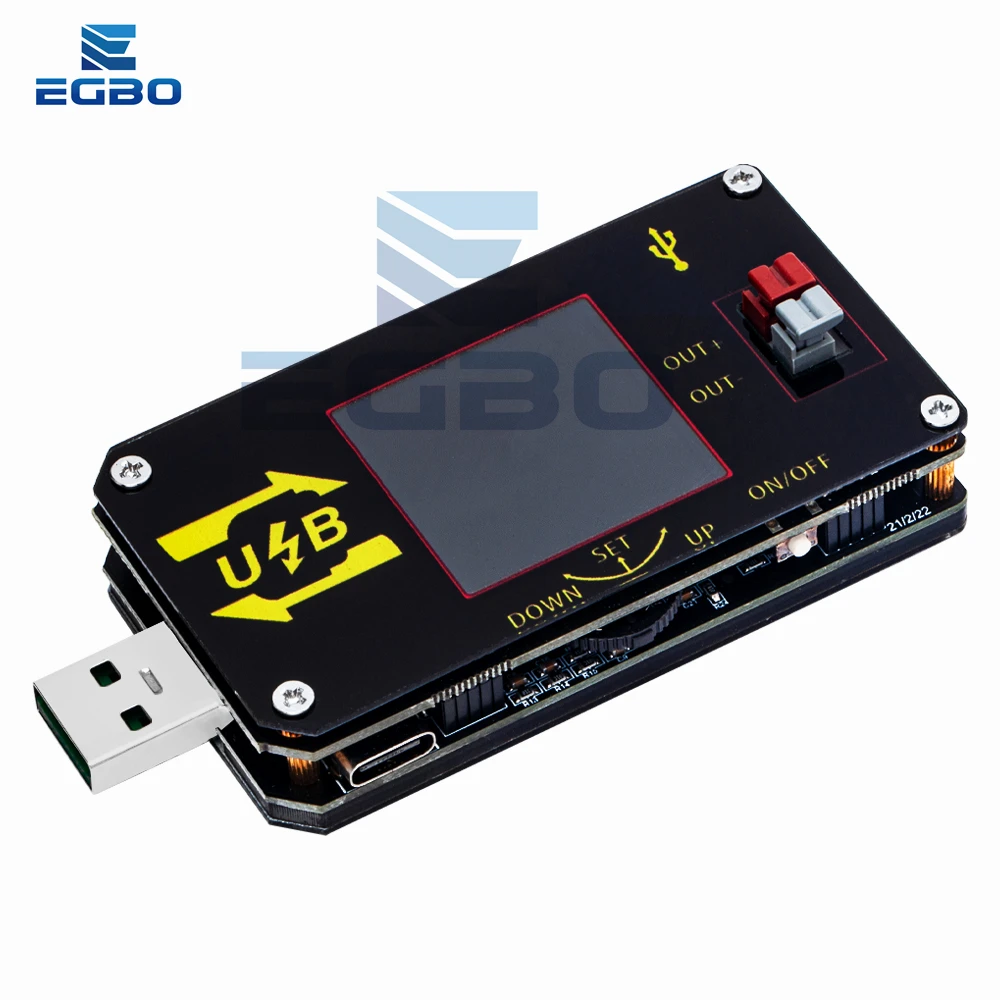 Universal Adjustable USB DC Converter Power Module - Digital Voltage Regulator 15W