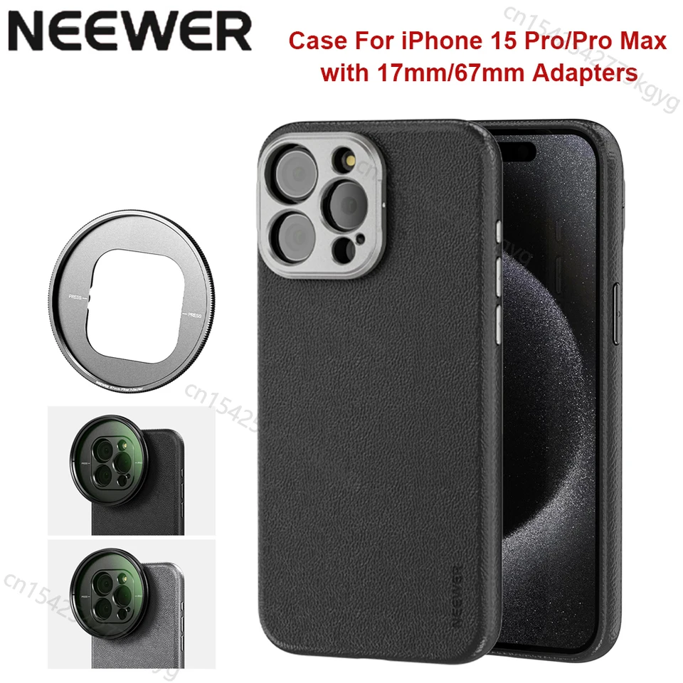 NEEWER PA053 PA054 Case for iPhone 15 Pro iPhone 15 Pro Max with