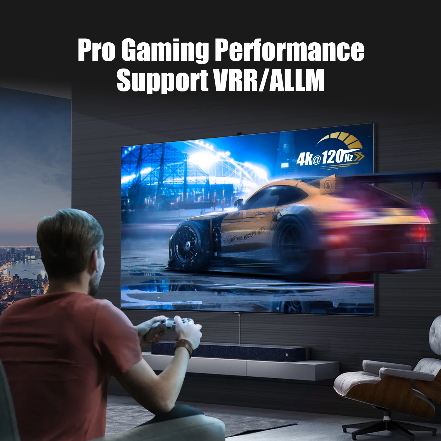 MOSHOU 8K HDMI Optical Fiber Cable 48Gbps 8K@60Hz 4K