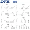Woodpecker DTE Dental Ultrasonic Scaler Tips Perio/Endo/Scaling Tips Fit NSK SATELEC ACTEON Scaler Handpiece Dentistry Products 5