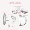 Electric Breast Pump Replacement Accessory Includes 2PCS Duckbill Soft Food-Grade Silicone for INS Wearable Breast Pump 2