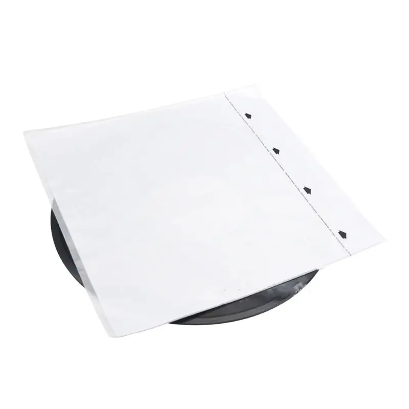 20 Pieces Three-layer Hdpe Film +Rice Paper Inner Bag for 12 Inches Vinyl Record