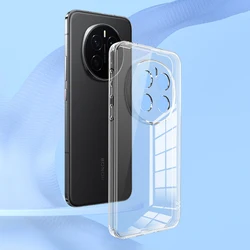 High-Quality Soft TPU Phone Case with Clear Lens Protection and Slim Design for Honor Magic7 RSR Porsche Design (Clear)