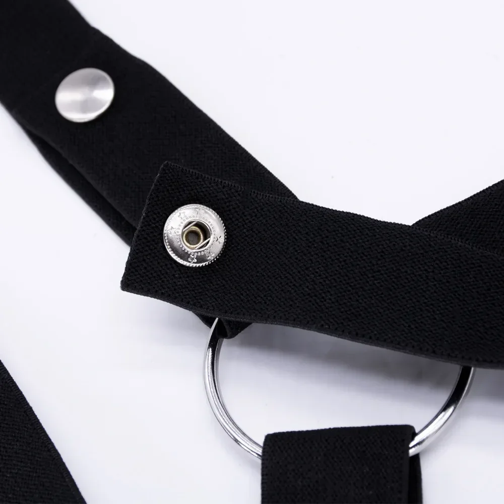 Chastity Cage Auxiliary Strap Stretchy Belt Erection Aid Fitted Stretchy Lingerie Adult Toys Cock Ring Stainless Steel Chastity