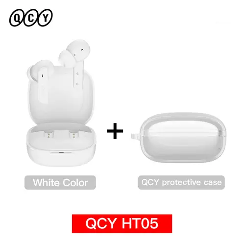 QCY HT05 ANC Wireless Earphone 40dB Noise Cancelling Bluetooth 5.2 Headphone 6 Mic ENC HD Call TWS Earbuds Transparency Mode - Image 17