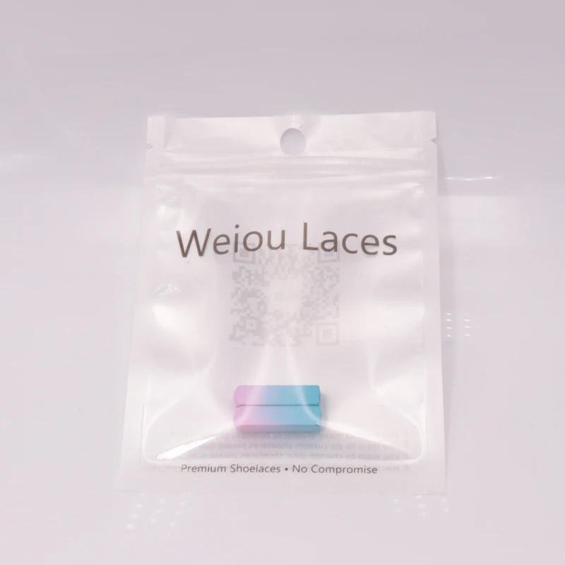 Weiou New Arrival 4pcs/set 6.2*24.3mm Sneaker v2 350 Top Rope Ends Pink Blue Lively Cord Tips Fashion Zuilvormig Shoelace Aglets