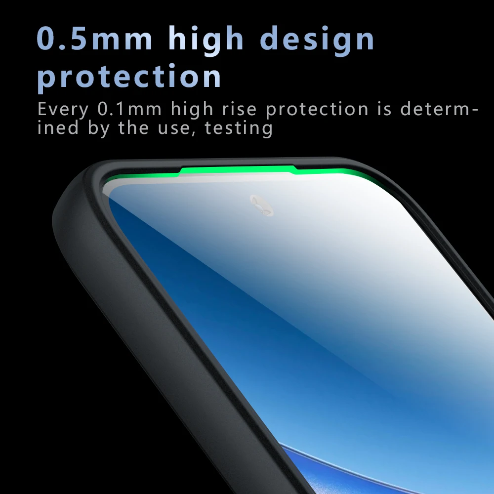 Luxury Matte Shockproof Translucent Phone Case with Soft TPU Frame and Hard Plastic