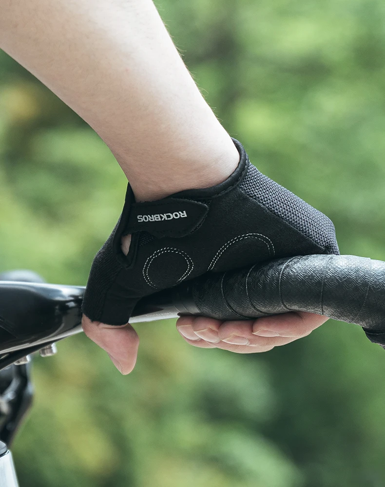 Cycling gloves Men Women Half Finger Sport Gloves Breathable Summer MTB Mountain