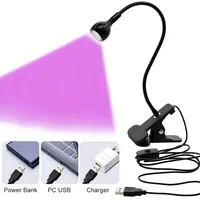 Multifunctional Mini Manicure UV Glue Curing Lamp High Quality with Clip Switch USB Lamp One Lamp Multipurpose Ultraviolet Ray 1