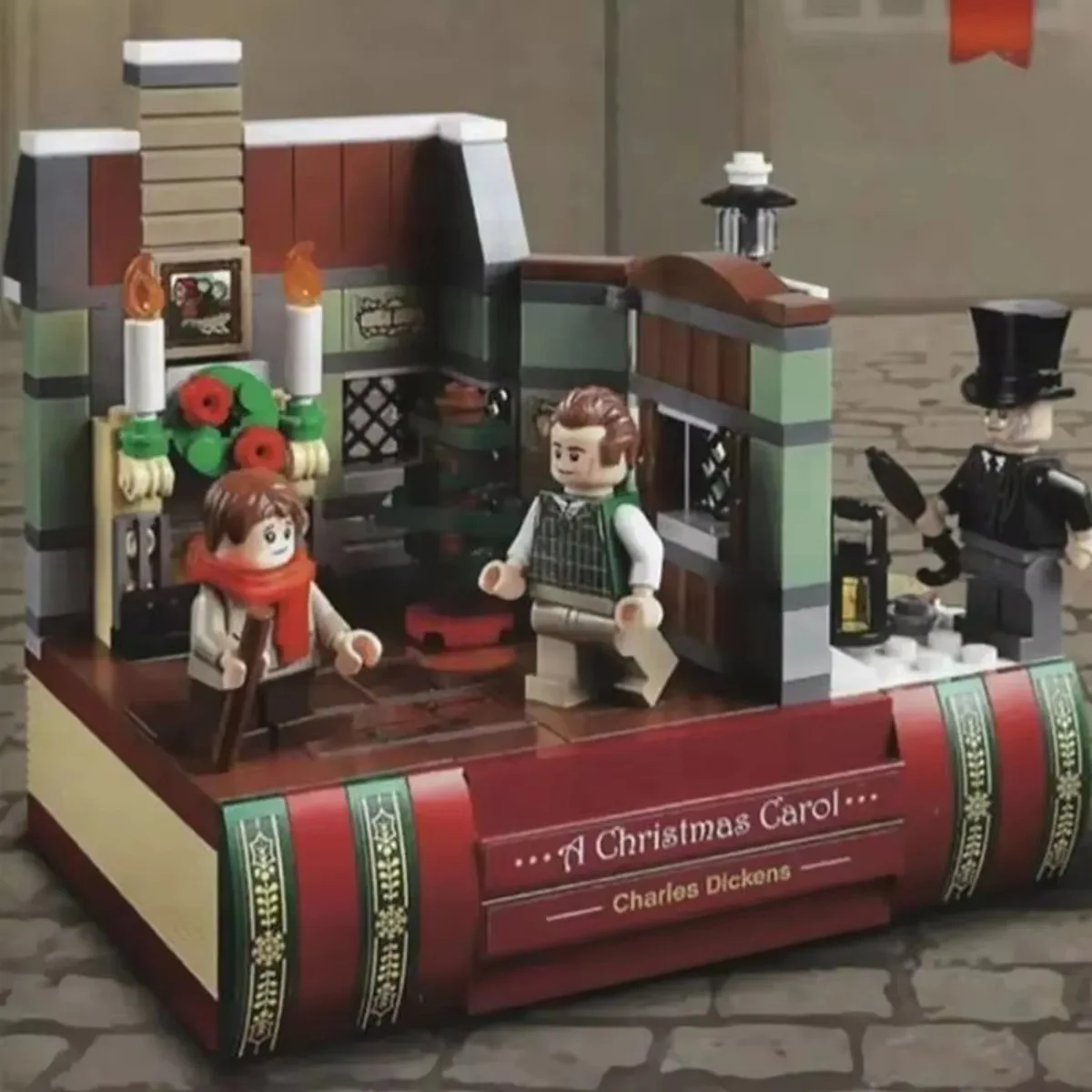 Lego Holiday Charles Dickens Tribute a Christmas Carol Building