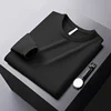 Winter Fashionable Warm Sweater Men's Elastic Cold-Resistant Clothes Casual Pure Color All-Matching round Neck Sweater 4
