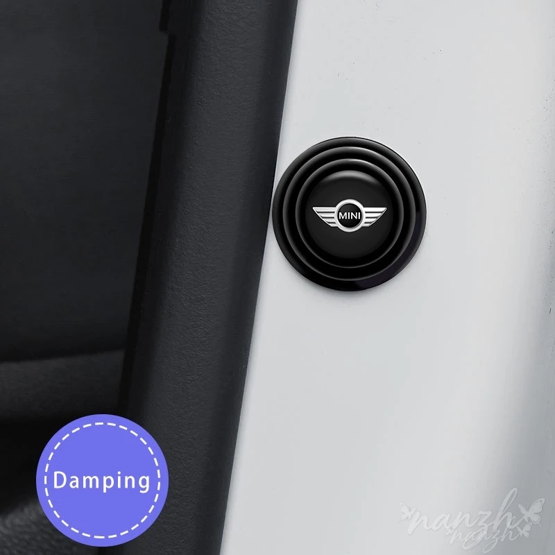BMW 미니 쿠퍼 원 S 컨트리맨 R50 R53 R56 R60 F55 F56 스티커 용 자동차 실리콘 충돌 방지 도어 충격 방지 보호대