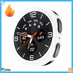 Enhanced Protective Glass & Hard PC Bumper Case - Premium Screen Protector & Cover Set for Galaxy watch 9 40mm (Style1 W)