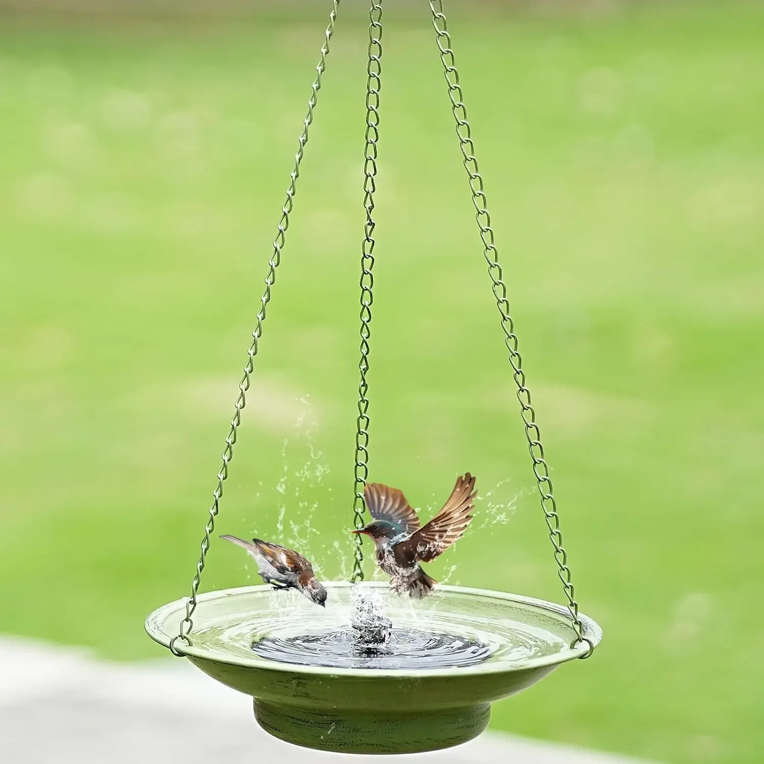 Solar Hanging Bird Bath image 3