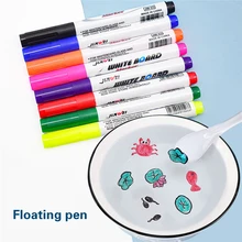 Magical Floating Watercolor Pen Interesting Magic Doodle Drawing Pen with Spoon 4/6/8/12 Colors Set
