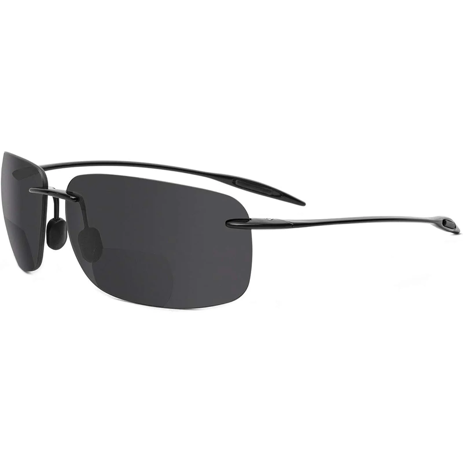 Juli bifokale polarisierte Sonnenbrille für Frauen Männer, tr90 Rahmen ultraleicht und Sonnen lesung uv400 8009