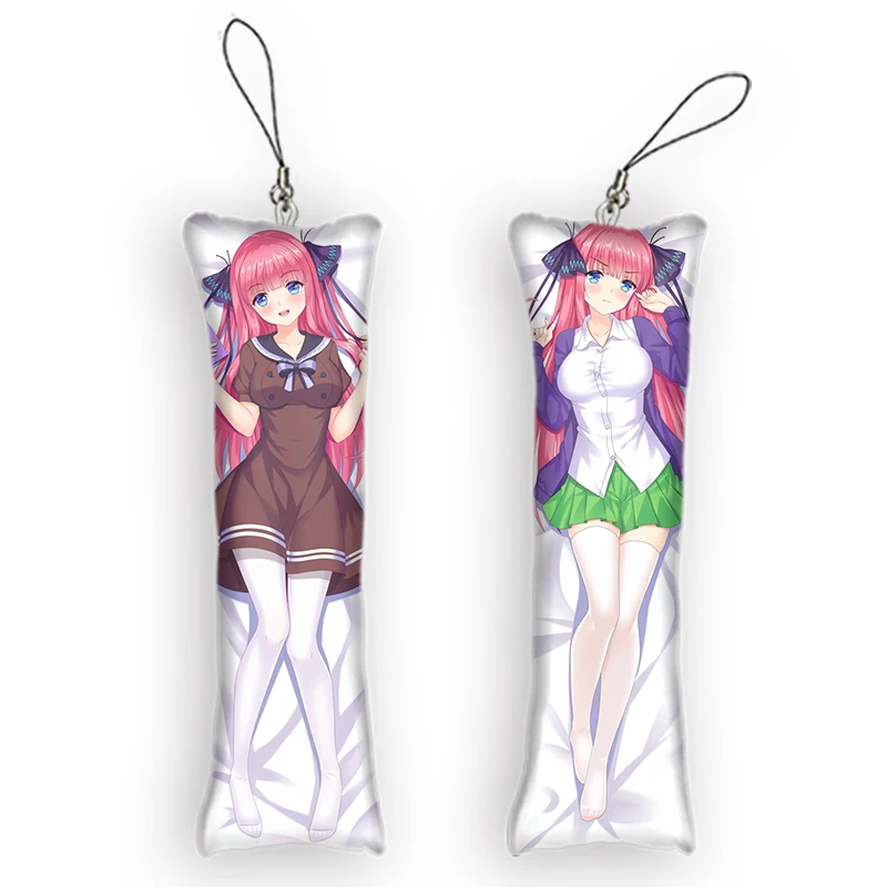 

Beauty Nakano Nino Mini Keychain The Quintessential Quintuplets Anime Body KeyChain Cosplay Anime Keychain