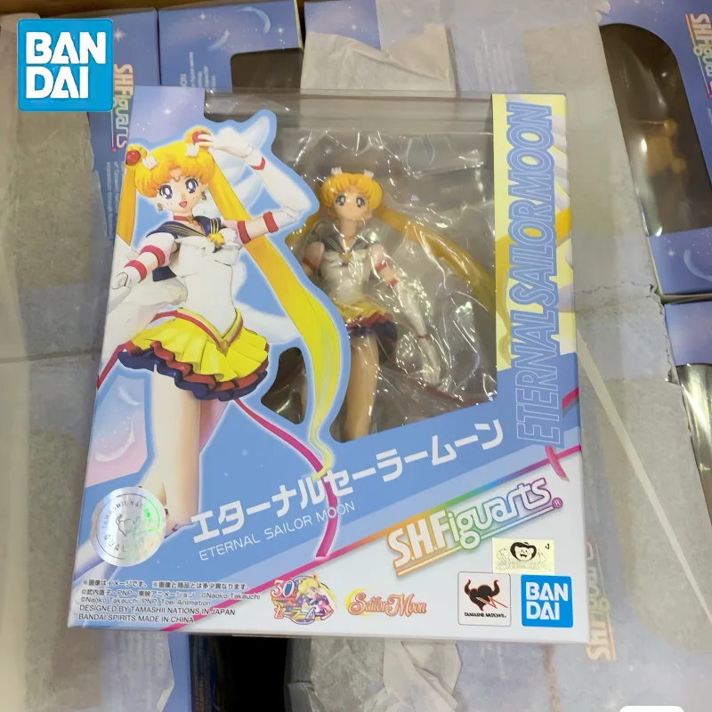 Originale Anime Shf Eternal Sailor Moon Tsukino Usagi Princess Serenity Queen Serenity Pvc Action Figure Model Toys Gift