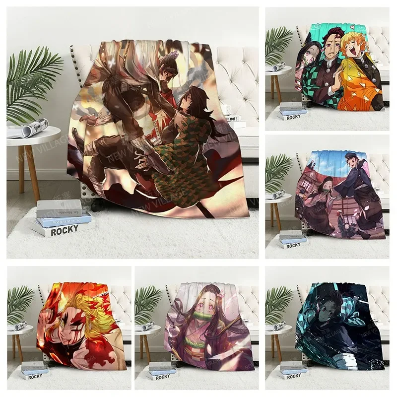 

Plaid sofa for Knee blankets warm winter bed cover throw blanket Decor cute anime fleece Nordic kawaii Soft and hairy Cartoon