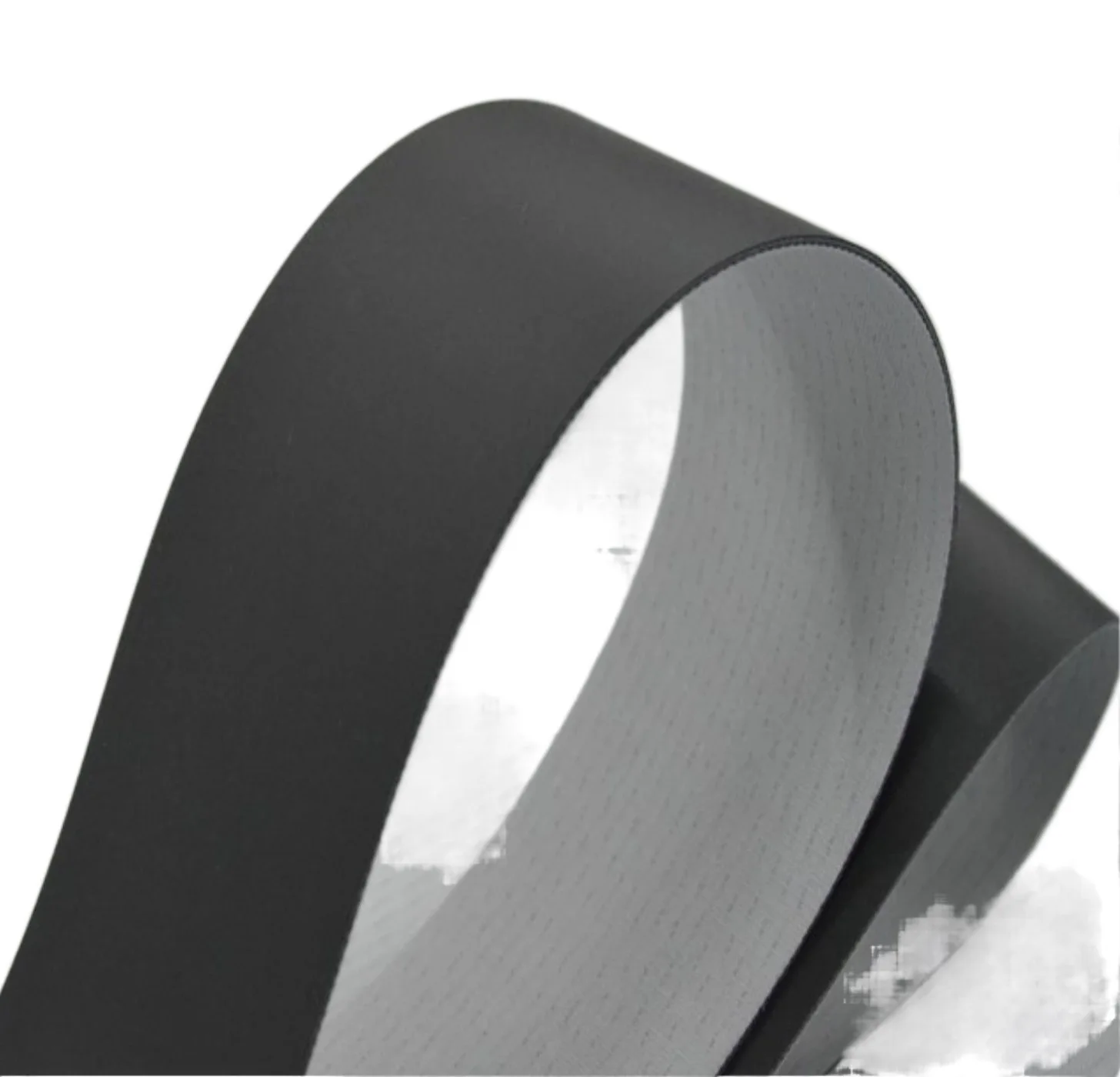 Correia Transportadora Industrial da Transmissão do Pvc do Perímetro Preto Matte Largura 15002000 mm 50 mm Espessura mm Pode Personalizou o Tamanho a