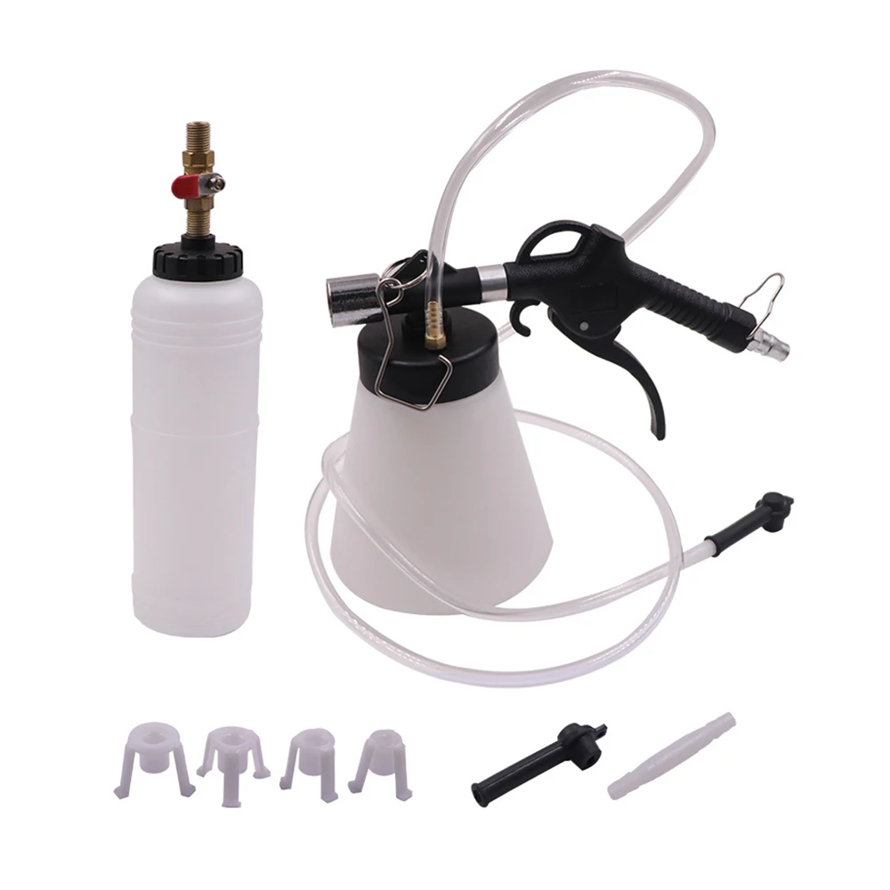 1L 0.75L Car Brake Bleeder Hydraulic Pumping Fluid Pump Kit Oil Change Purge Tank Tubes Repair Tool Truck Motorcycle Accessories