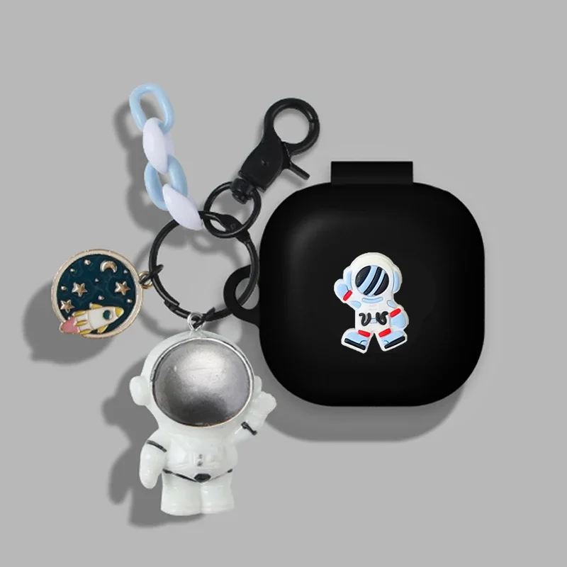 Cartoon Spaceman Per Samsung Galaxy Buds2Pro / Buds Live/ Buds Pro Case Divertente Auricolare Cover In Silicone Per Galaxy Buds Live Cover