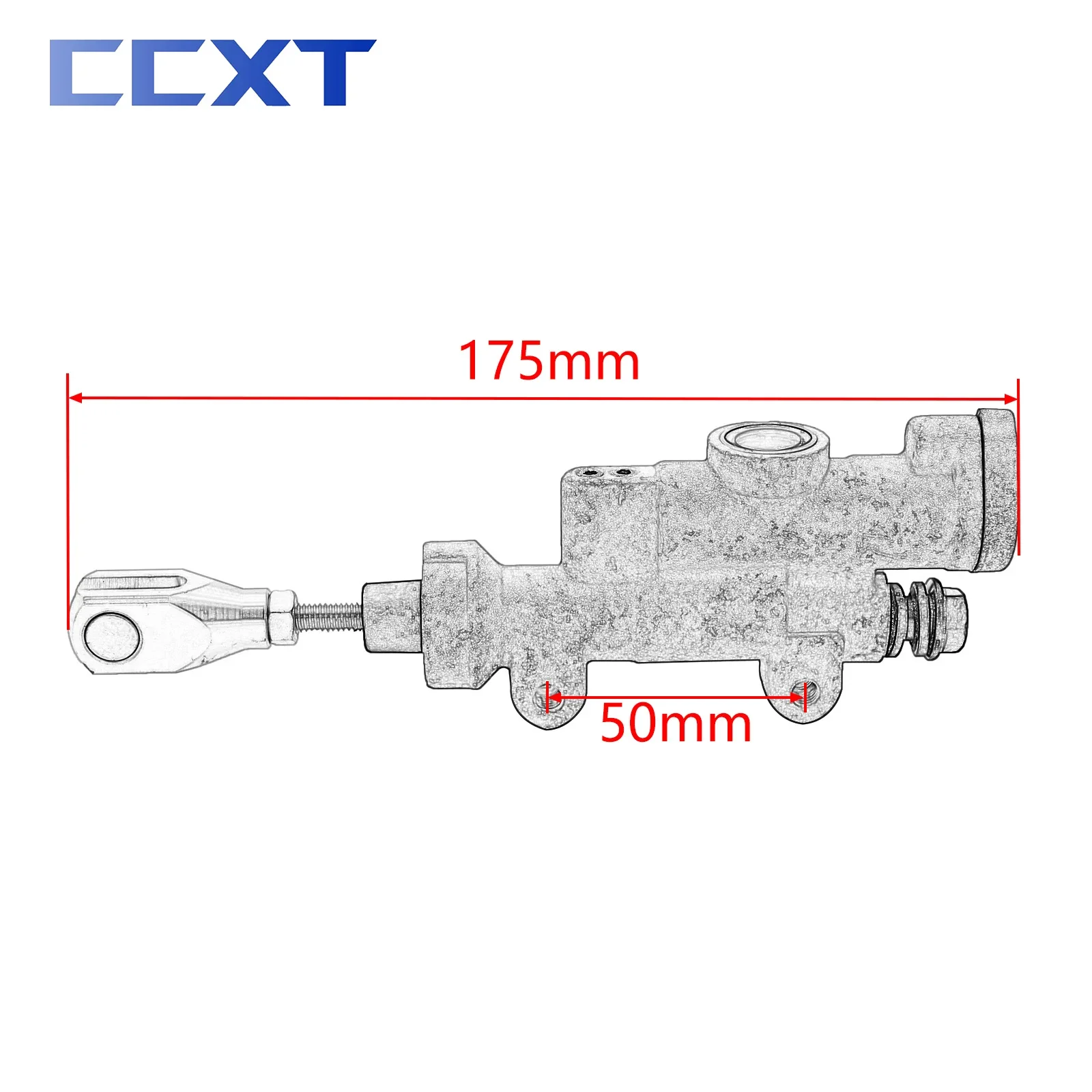 Motorcycle Rear Brake Pump Assembly Hydraulic Caliper Oil Hose For Honda CRF250RX CRF450RX CRF250X CRF450X CRF250R CRF450R Kayo