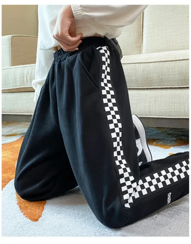 بنطلون جينز طويل فضفاض للأطفال ، بنطلون ضيق للفتيات ، بنطلون أطفال ، ملابس خروج مريحة ، ملابس قطنية ، الربيع ، الخريف ، الربيع ،