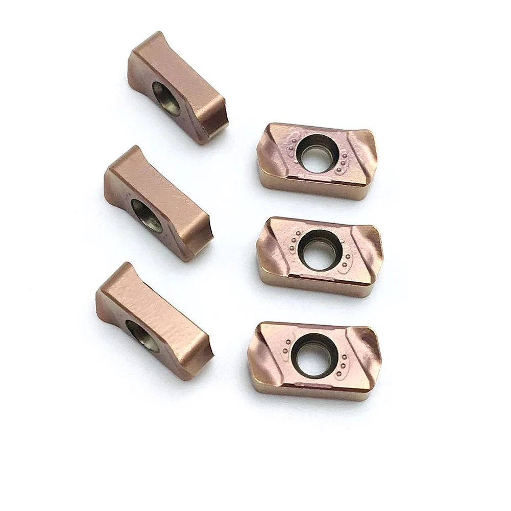 

10pcs LNMU0303ZER MJ AH130 Carbide Insert CNC Lathe Tool External Turning Insert For EXN High Feed Cutter Head Machinery Parts