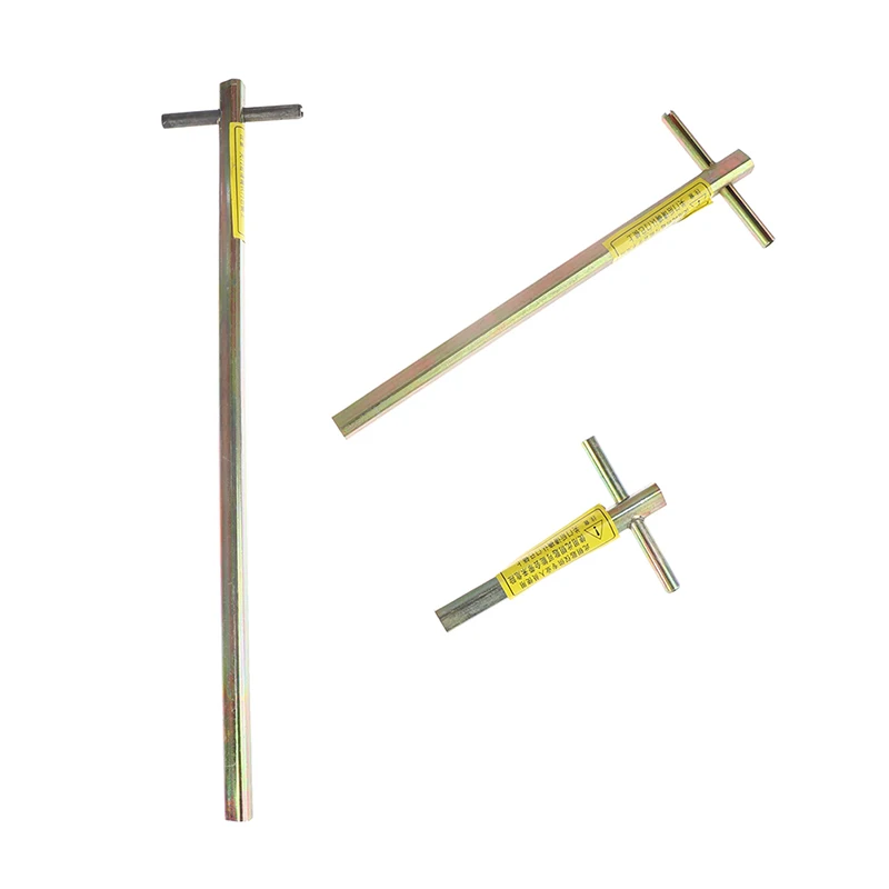 1pcs 100/200/300mm Extended Type Elevator Triangle Key / Professional Triangle Key / Train For Elevator Door elevator triangle key