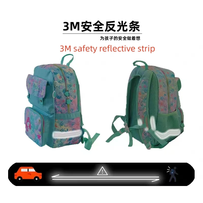 VEST backpack for boys and elementary school students, lightweight backpack for grades 3-6, backpack for children and girls
